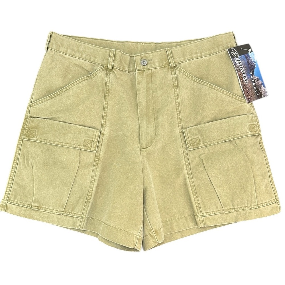 Sportif Tan Flat Iron Cotton Canvas Cargo Shorts 34
Y2K Outdoor Hiking‎ C…
